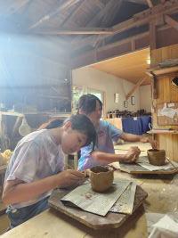 陶芸体験1