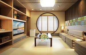 Semi-deluxe Japanese-style room connect