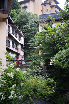 Streets of Sujiyu Onsen