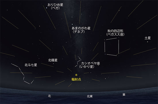 ペルセウス座流星群