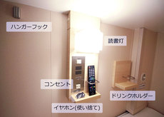 ベッド内設備