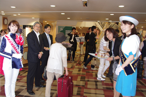 2014昼便お出迎え写真その1