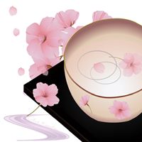 桜茶画像